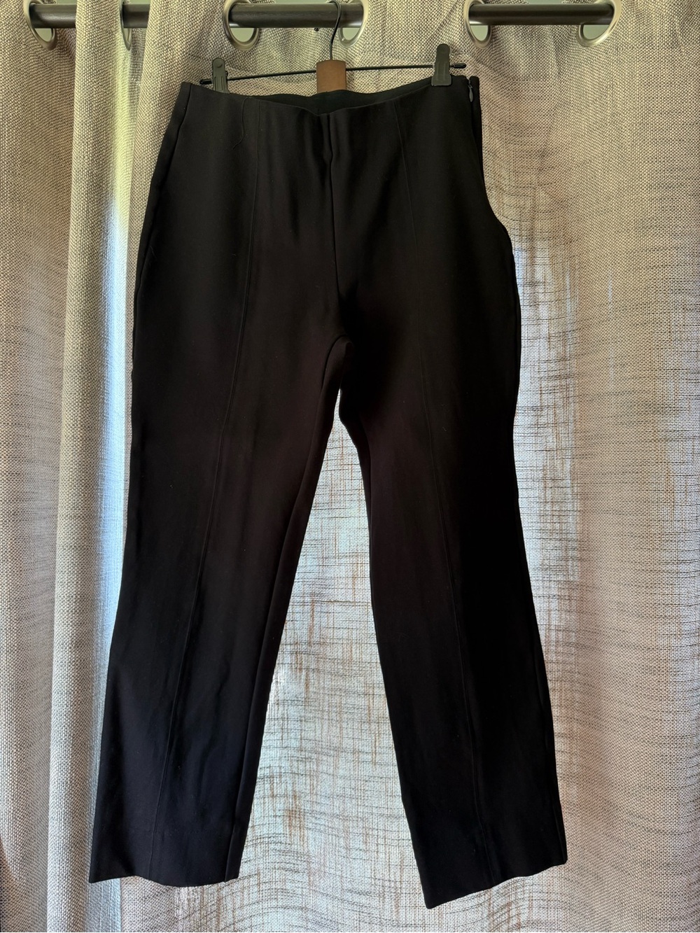 Quince Black Cropped Women's Dress Pants